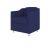 Poltrona Decorativa Tila em suede