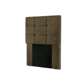 Cabeceira de Cama Box solteiro Carla de 90Cm em Suede