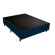 Cama box para casal em revestimento suede (1,88 x1,38)