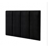 Cabeceira de Cama Box solteiro Painel de 90Cm em Suede