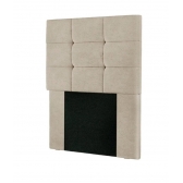 Cabeceira de Cama Box solteiro Carla de 90Cm em Suede