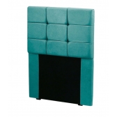 Cabeceira de Cama Box solteiro Carla de 90Cm em Suede
