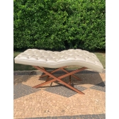 Maca luxo com base metalica Capitone