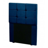 Cabeceira de Cama Box solteiro Carla de 90Cm em Suede