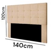 Cabeceira Decorativa para cama de  Casal Carla (1,20x 1,40)