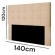 Cabeceira Decorativa para cama de  Casal Carla (1,20x 1,40)