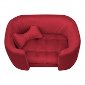 Cama pet Luxo com fibra siliconada