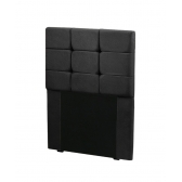 Cabeceira de Cama Box solteiro Carla de 90Cm em Suede