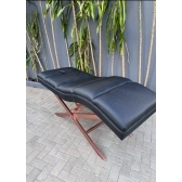 Maca luxo lisa- base metálica-com Massageador