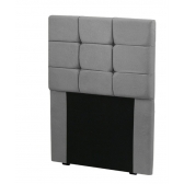 Cabeceira de Cama Box solteiro Carla de 90Cm em Suede