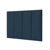 Cabeceira de Cama Box solteiro Painel de 90Cm em Suede