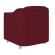 Poltrona Decorativa Tila em suede
