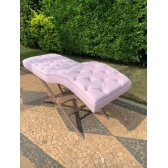 Maca luxo com base metalica Capitone
