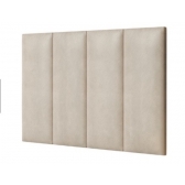 Cabeceira de Cama Box solteiro Painel de 90Cm em Suede