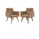Jogo de poltronas decorativa Talita