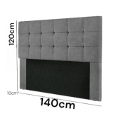 Cabeceira Decorativa para cama de  Casal Carla (1,20x 1,40)