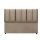 Cabeceira para cama de casal Dalia em Suede (1,20x1,40)
