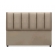 Cabeceira para cama de casal Dalia em Suede (1,20x1,40)