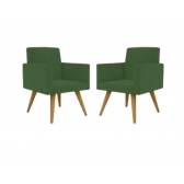 Jogo de poltronas decorativa Talita