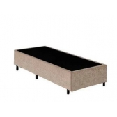 Cama box Solteiro, revestida em Suede (Solteiro0,88x1,88)