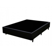 Cama box para casal em revestimento suede (1,88 x1,38)