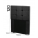 Cabeceira de Cama Box solteiro Carla de 90Cm em Suede